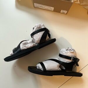 NIB Madewell Ankle Strap Flat Sandal 6